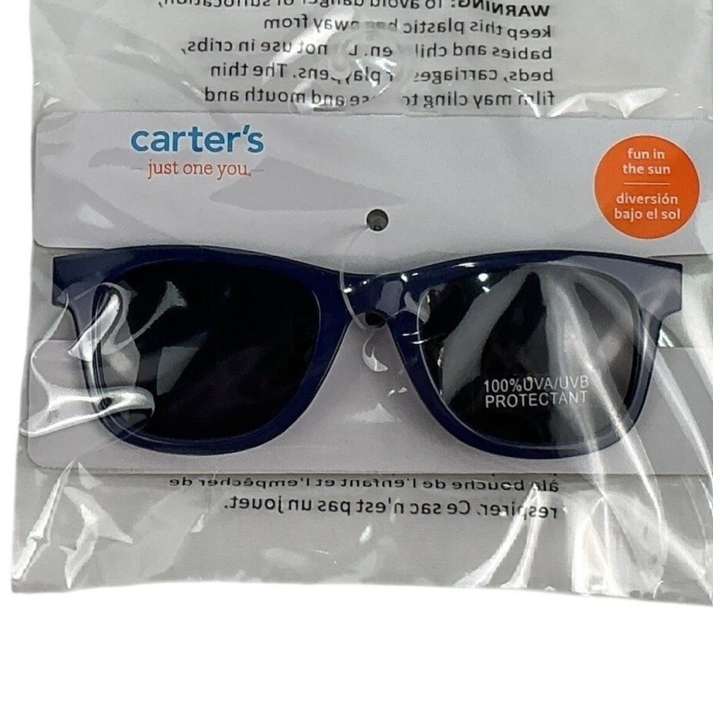 Carter's Kids Sunglasses Navy‎ Blue UV Protection Just One You Baby Toddler